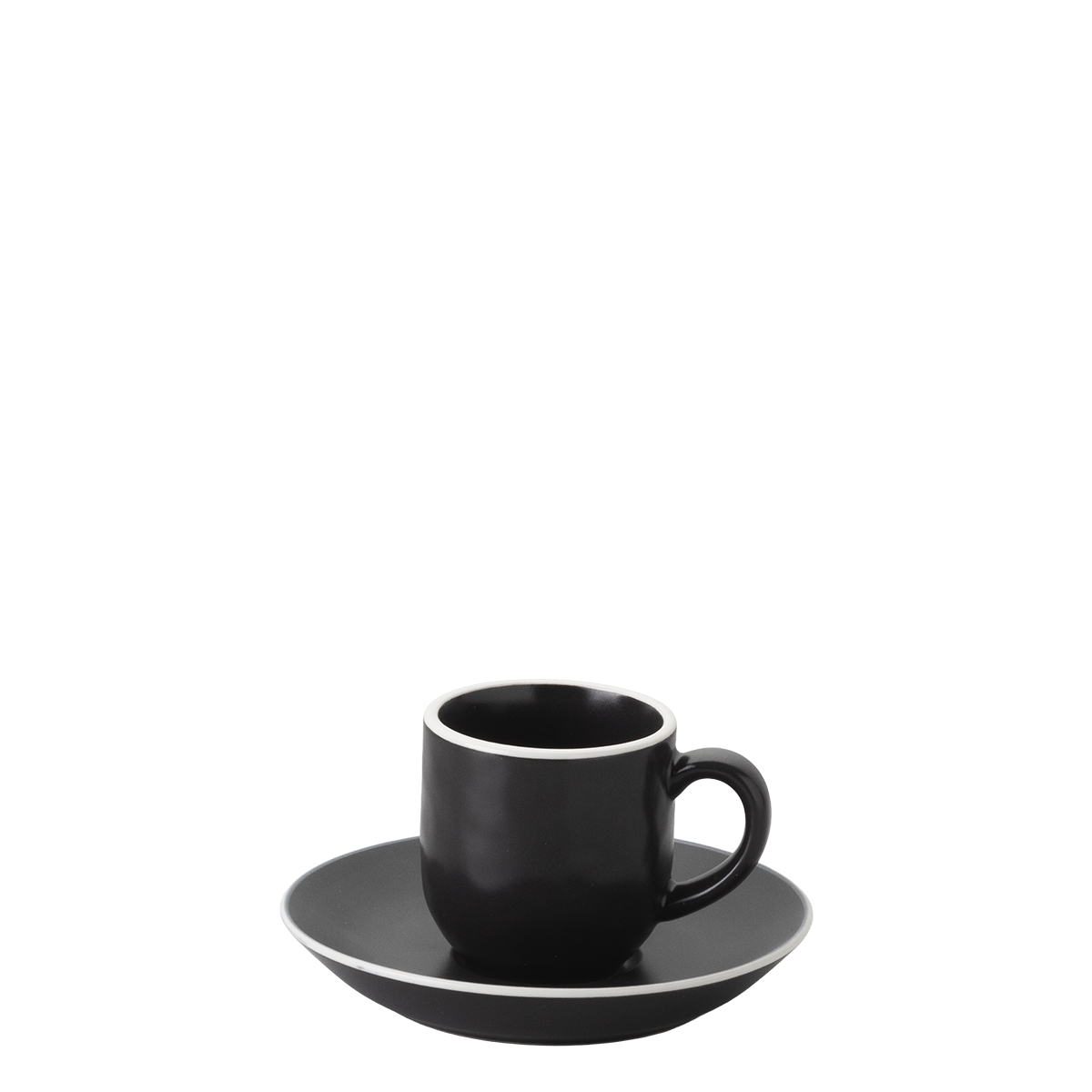 Mokka set 12 ks – Elements Yin &amp; Yang black - W0226
