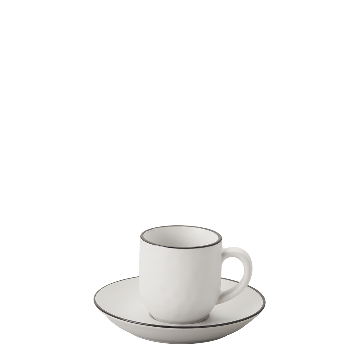 Mokka set 12 ks – Elements Yin &amp; Yang white - W0230