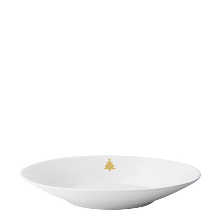 Hluboký talíř 22 cm — Premium Platinum Line Merry Christmas