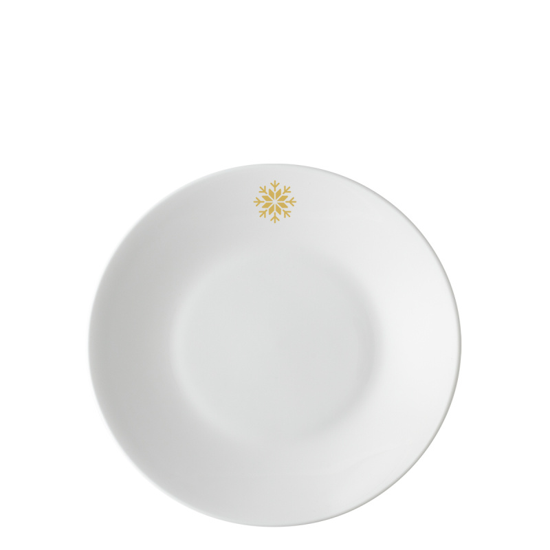 Dezertní talíř 20, 5 cm — Premium Platinum Line Veselé Vánoce