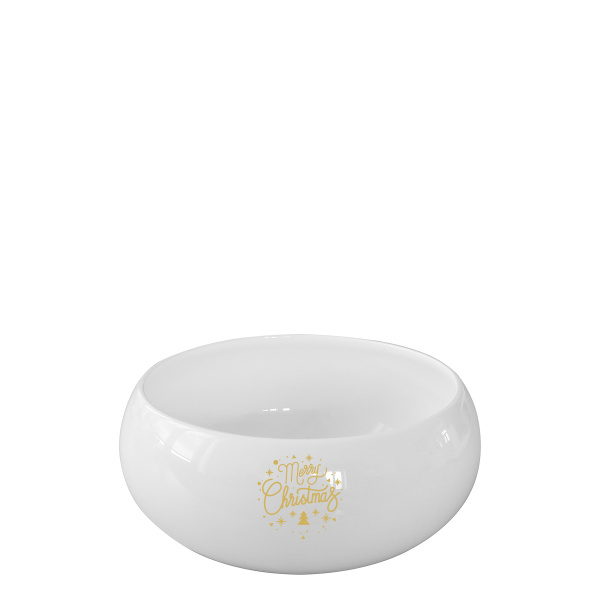 Miska na cereálie 10 cm — Premium Platinum Line Merry Christmas