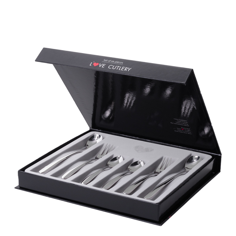 Dárková sada se srdíčkem 6 ks - Love Cutlery