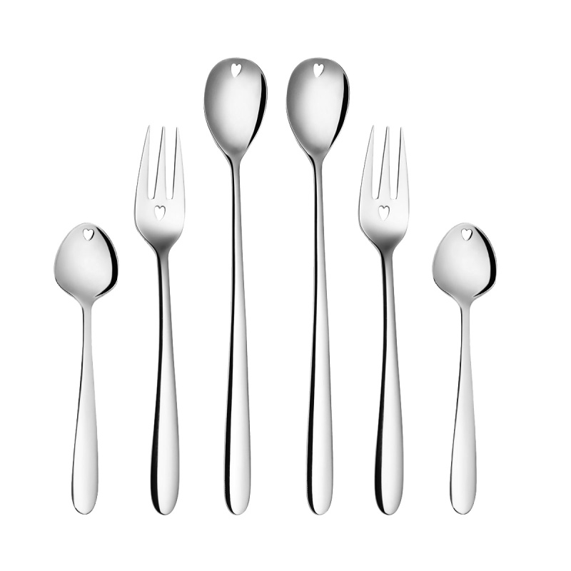 Dárková sada se srdíčkem 6 ks - Love Cutlery