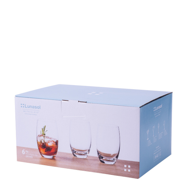 Sklenice Tumbler 460 ml 6 ks - Optima Glas Lunasol