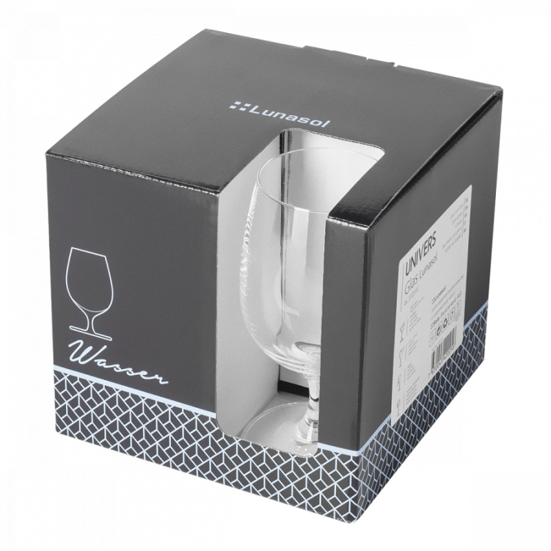 Sklenice na stopce 310 ml set 4 ks - Univers Glas Lunasol META Glass