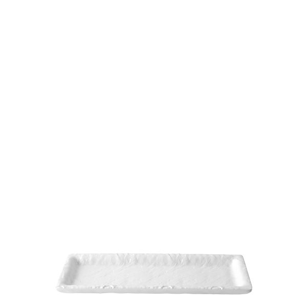 Podnos bílý střední 24,4×9,8 cm | Elements Flow