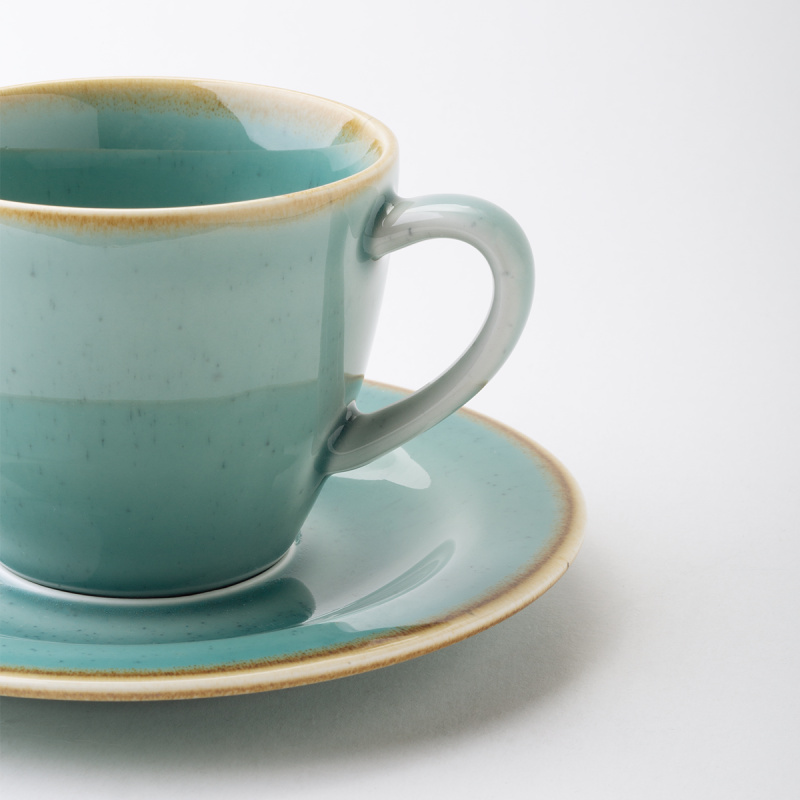 Porcelánová sada 30 ks – Sand tyrkysová – Gaya