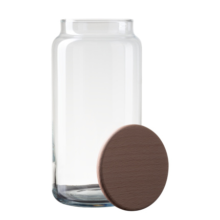 Skleněná dóza s víkem 1,3 l | Basic Kitchen Lunasol
