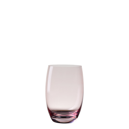 Sklenice Tumbler 460 ml světle růžové 6 ks | Optima