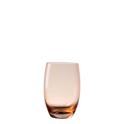 Sklenice Tumbler 460 ml oranžové 6 ks | Optima
