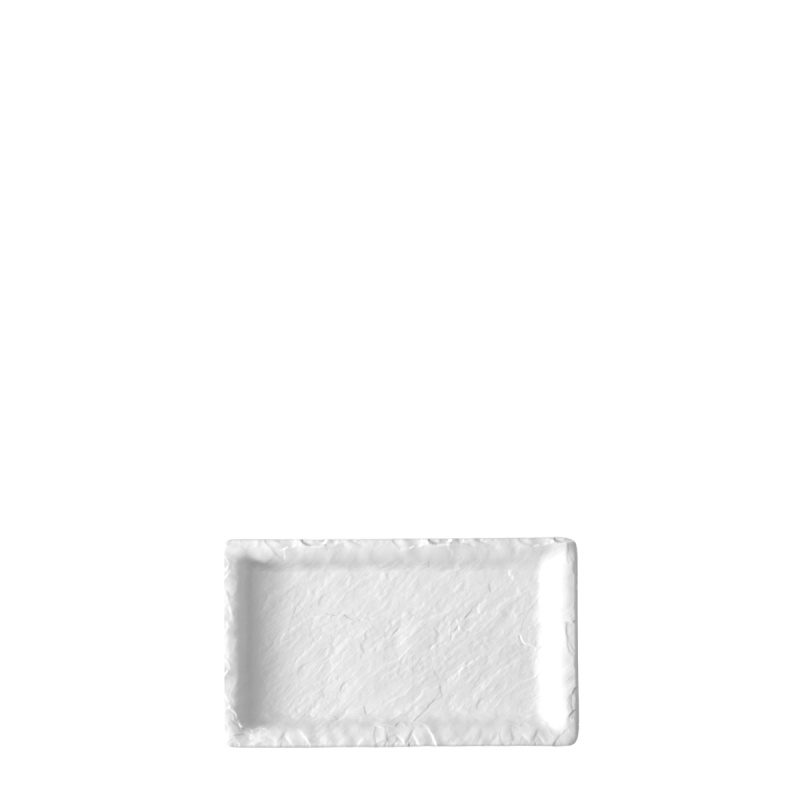Podnos bílý malý 16,8×9,8 cm | Elements Flow