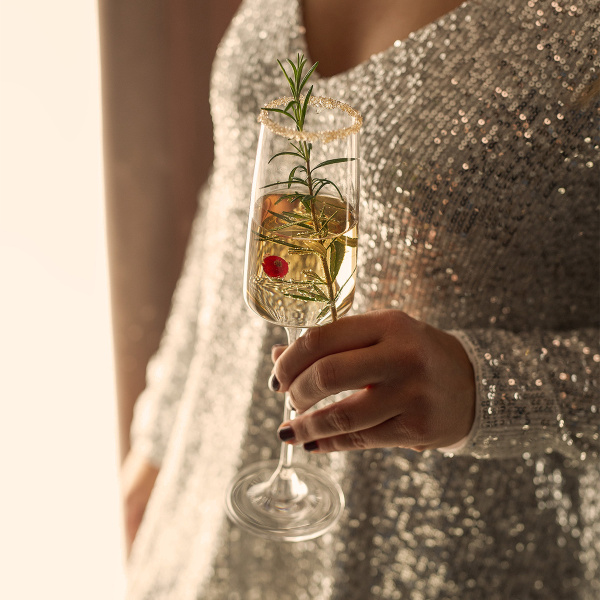 Sklenice na šampaňské 250 ml sada 4 ks - 21st Glas Lunasol META Glass