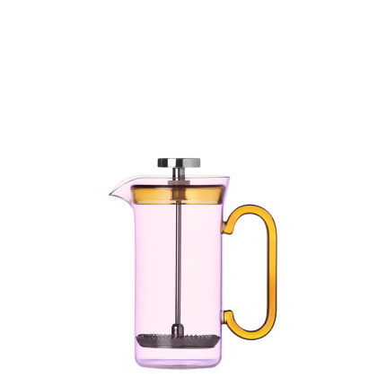 French Press malý růžový 400 ml | Ichendorf