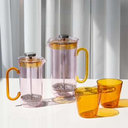 French press velký růžový 900 ml | Ichendorf