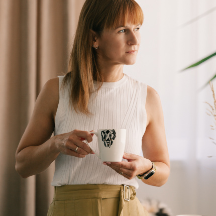 Šálek 360 ml Slon | Flow Solatelier Africa