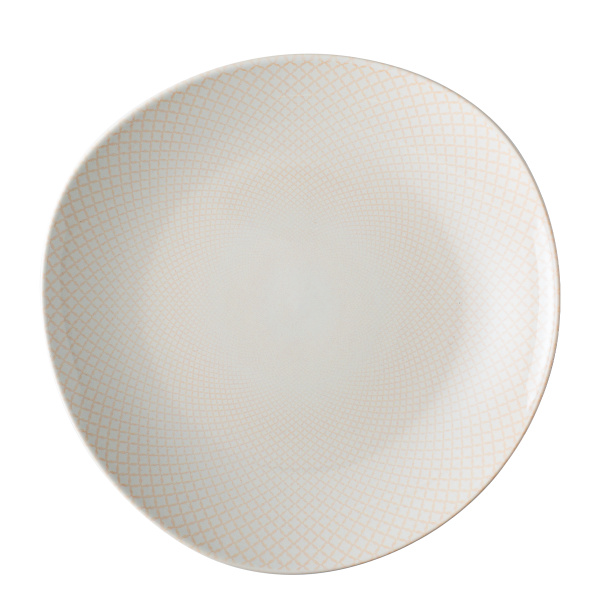 Sada keramických talířů 12 ks - Elements North Organic Structure