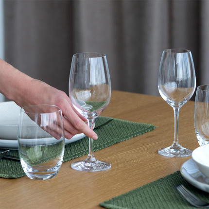 Startovací sada sklenic do domácnosti 12 ks - BASIC Glas Lunasol