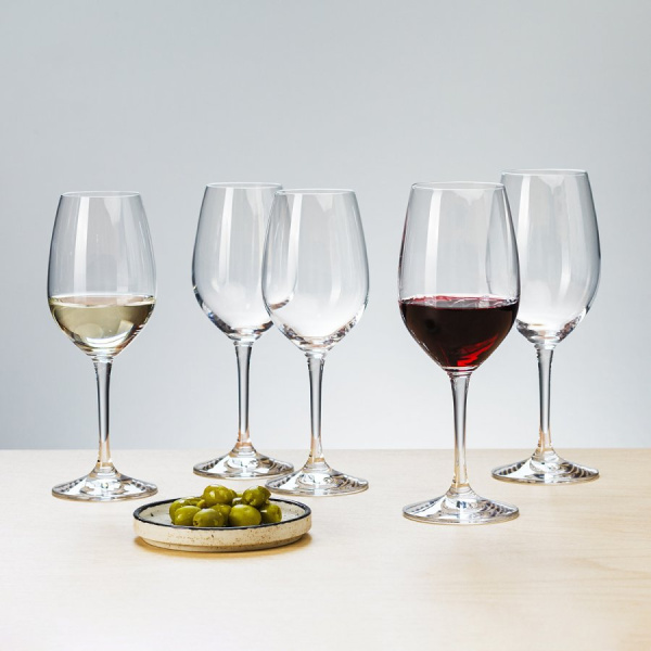 Sklenice na červené víno 380 ml sada 4 ks - BASIC Glas Lunasol META Glass