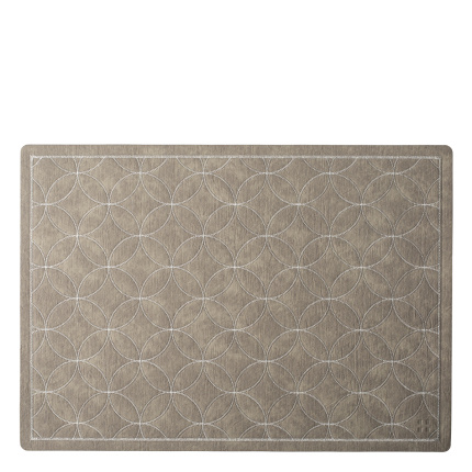Prostírání Stitch taupe 45×32 cm | Elements Ambiente