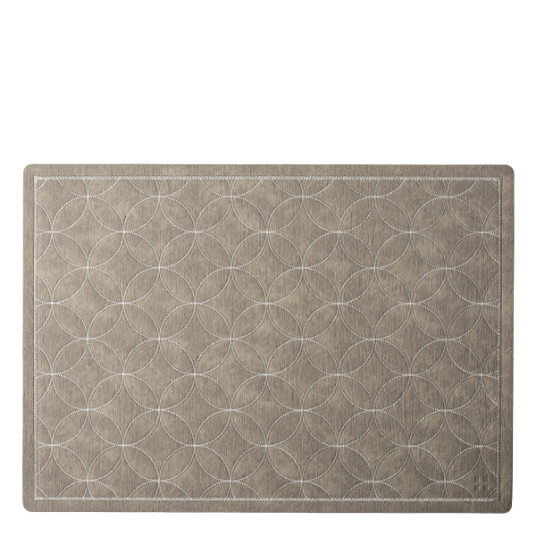 Prostírání Stitch taupe 45×32 cm | Elements Ambiente