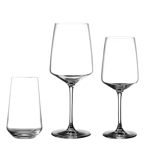 Startovací sada sklenic do domácnosti 18 ks - 21st CENTURY Glas Lunasol