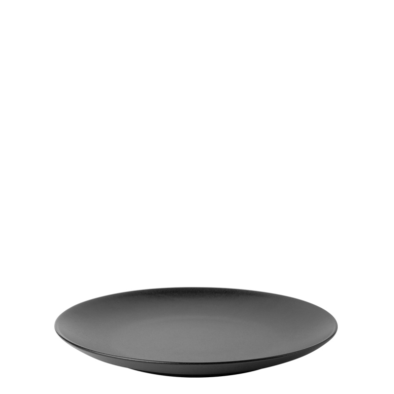 Talíř mělký 20,5 cm 4 ks - Basic černý matný