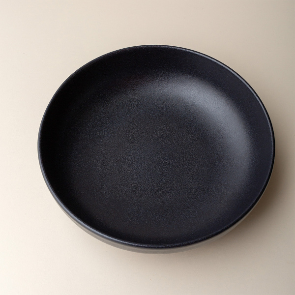 Talíř hluboký U-Coupe 21 cm — Basic černý matný