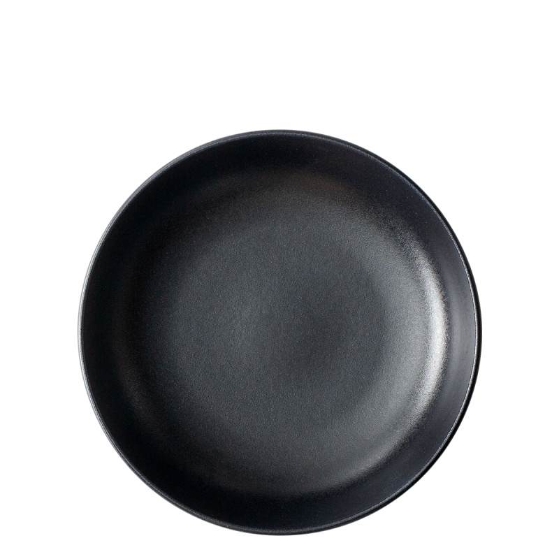 Talíř hluboký U-Coupe 21 cm — Basic černý matný
