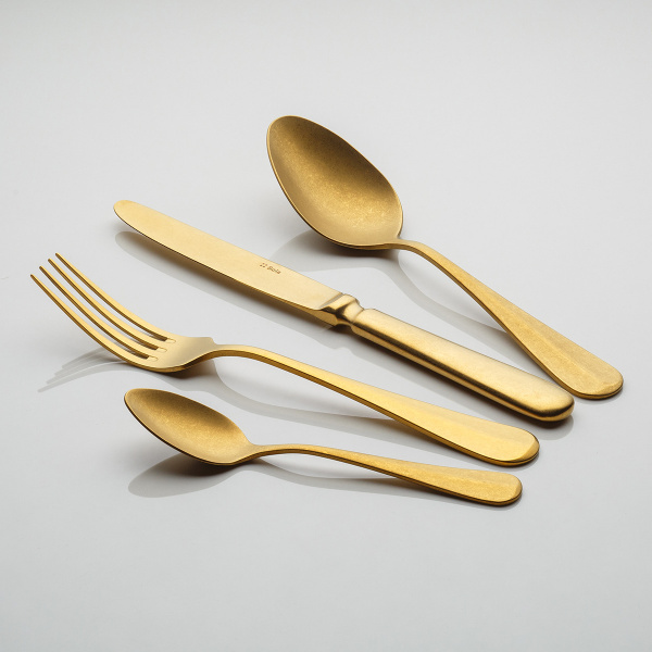Příborová sada 24 ks - Baguette Vintage PVD Gold