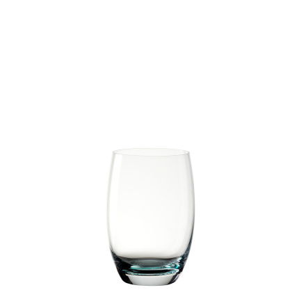 Sklenice Tumbler 460 ml s tyrkysovým dnem | Optima Glas