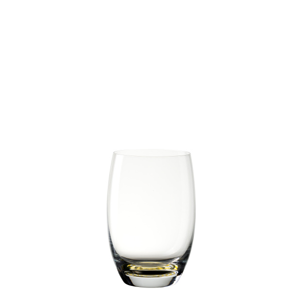 Sklenice Tumbler 460 ml žluté dno | Optima Glas