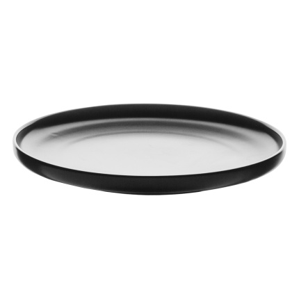 Dezertní talíř Coupe černý 20 cm – Flow