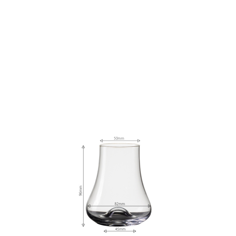 Sklenice na whisky Wave 240 ml, sada 4 ks - Univers Glas Lunasol