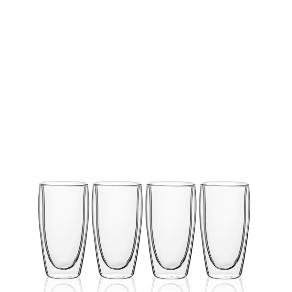 Sklenice BASIC Glas Double Wall 330 ml - sada 4 ks