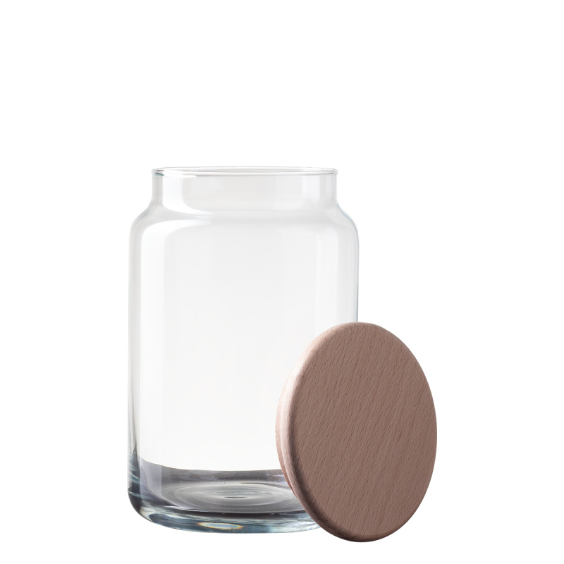 Skleněná dóza s víkem 0,93 l | Basic Kitchen