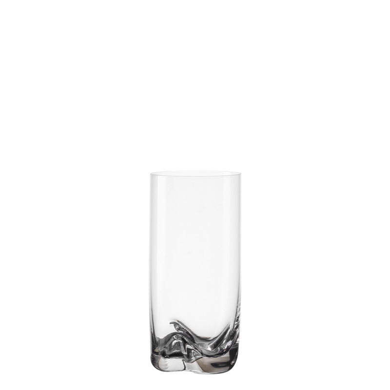 Poháre se šedým dnem Longdrink 350 ml, sada 6 ks - Anno Glas Lunasol Color