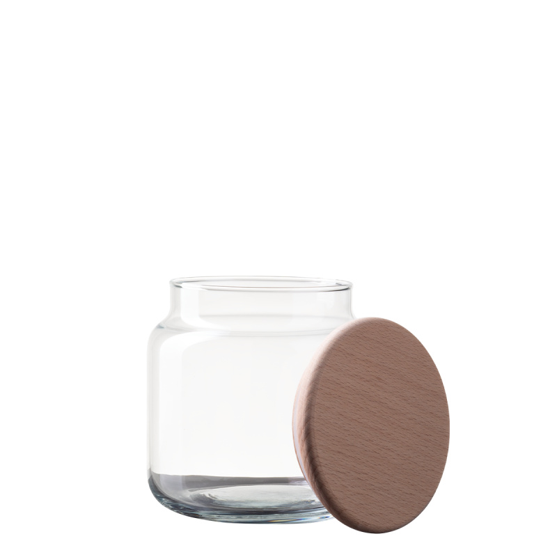 Skleněná dóza s víkem 0,6 l | Basic Kitchen Lunasol