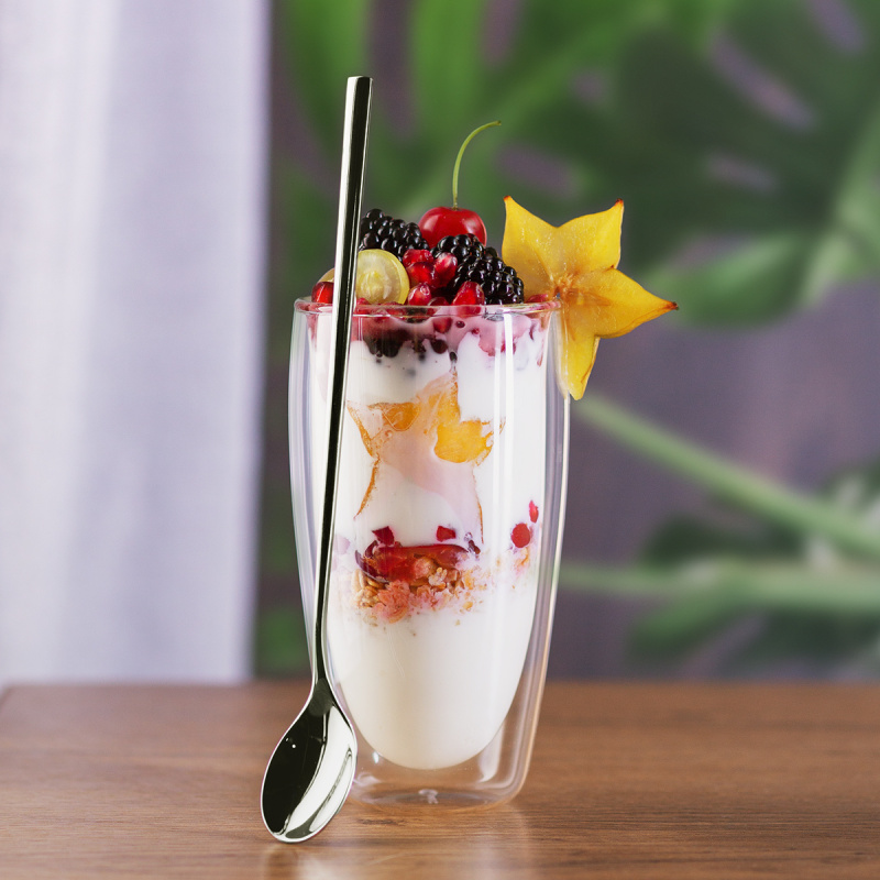 Sklenice BASIC Glas Double Wall 330 ml - sada 4 ks