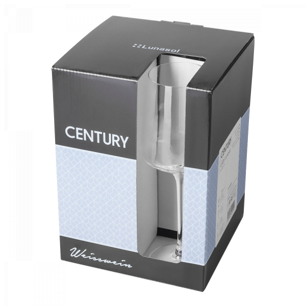 Sklenice na bílé víno 400 ml sada 4 ks - Century Glas Lunasol