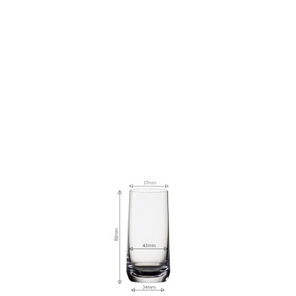 Sklenice na destiláty 50 ml - Univers Glas Lunasol