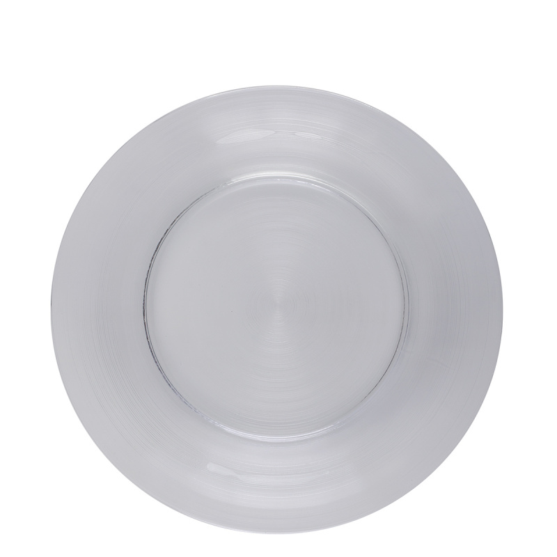 Talíř mělký 30 cm sada 4 ks - Basic Chic Glas