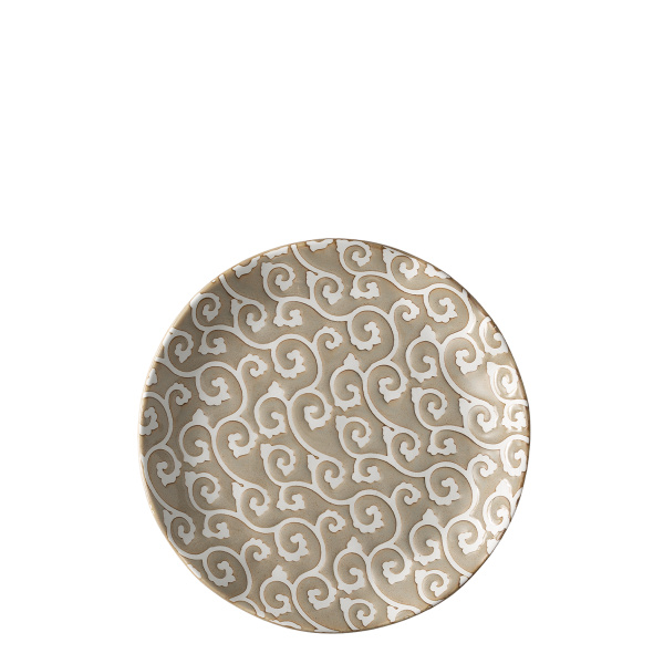 Mělký talíř Wavy 20,5 cm | Levante Pearl
