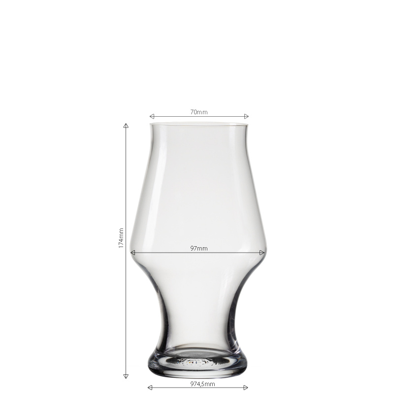 Pivní sklenice 500 ml sada 4 ks - Univers Glas Lunasol