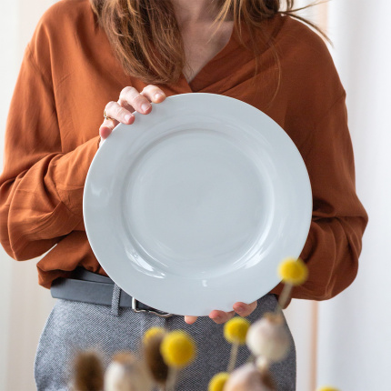 Talíř mělký 27 cm sada 4 ks - Basic