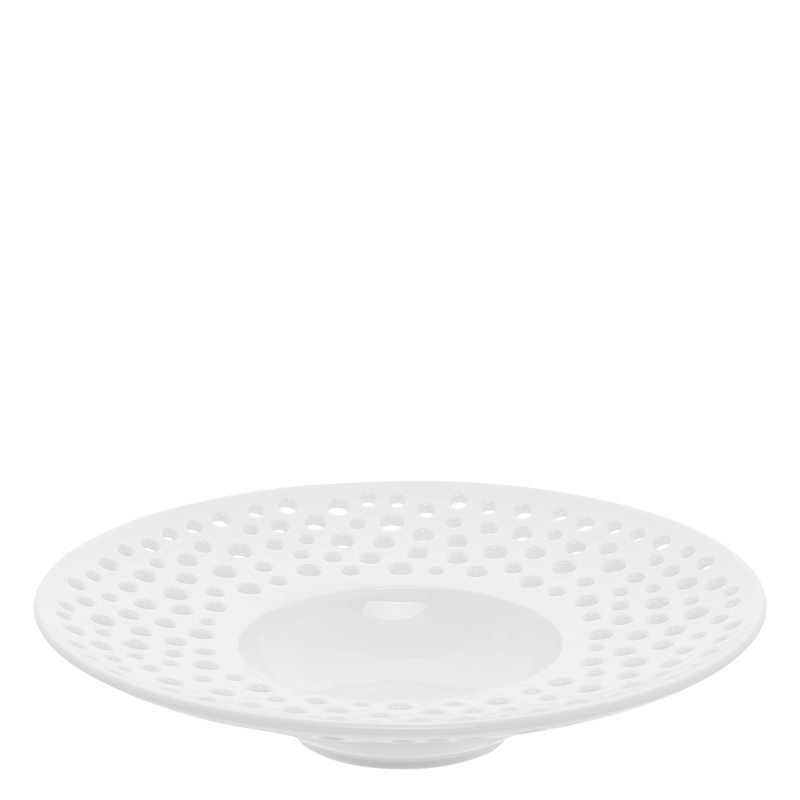 Hluboký talíř perforovaný 23,5 cm - Flow