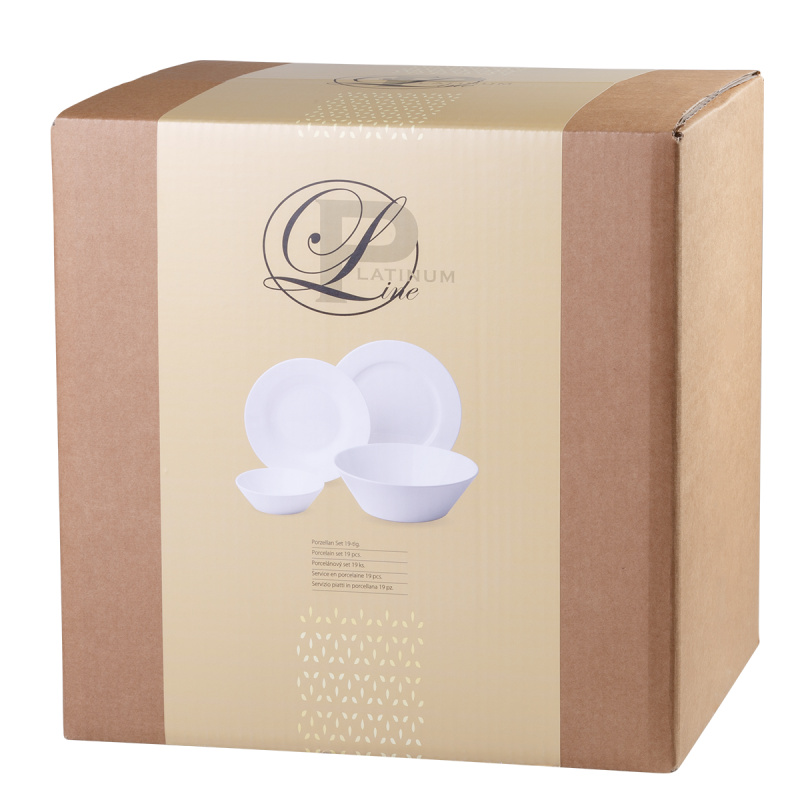 Porcelánová sada 19 ks – Premium Platinum Line
