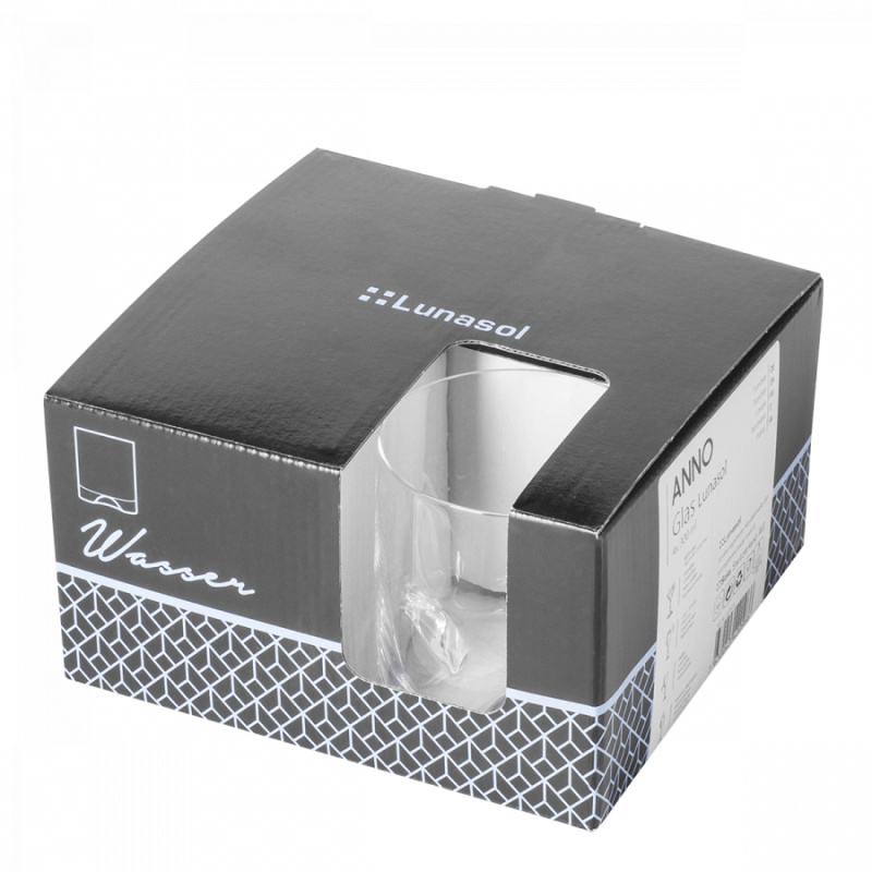 Sklenice Tumbler 300 ml sada 4 ks - Anno Glas Lunasol META Glass