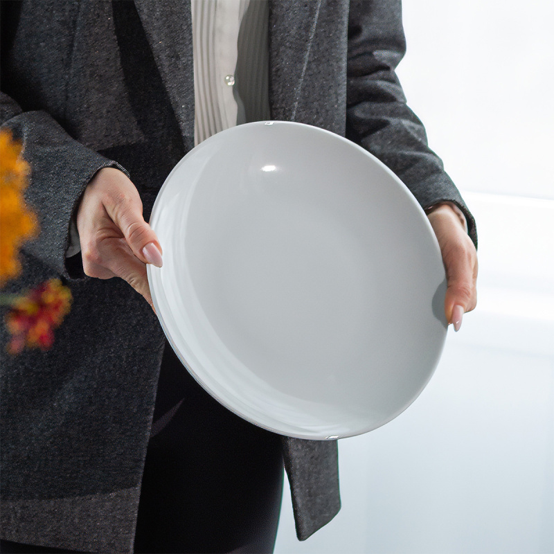 Mělký talíř 28 cm Chic Weiss | Lunasol