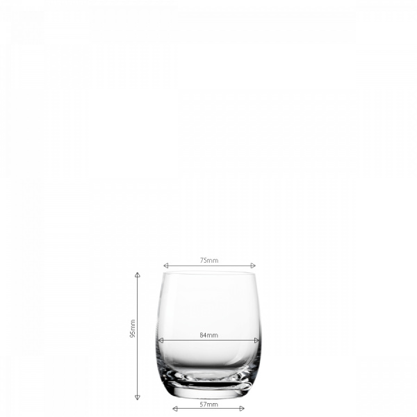 Sklenice Tumbler 350 ml sada 4 ks - Benu Glas Lunasol META Glass