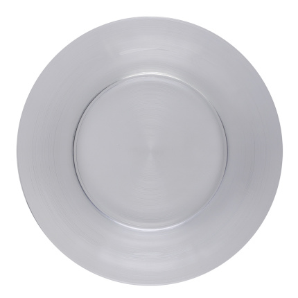 Talíř mělký 27 cm sada 4 ks - Basic Chic Glas